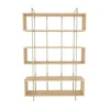 Hanah Home Bruti Oak Gold Polica za knjige 120x180x29.6cm, Bež