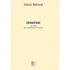 MILHAUD:SONATINE OP.100 POUR CLARINETTE & PIANO