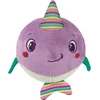 Clementoni BABY Plišasta žoga Narval z ropotuljico