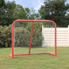vidaXL Gol za hokej rdeč in bel 183x71x122 cm poliester