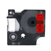 Trak Dymo A45017, 12 mm, črn na rdečem