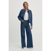 Jeans jakna Pepe Jeans REGULAR JACKET ženska, mornarsko modra barva, PL402432CT9