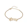 Pray bracelet - gold colors