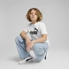 PUMA ESS No. 1 Logo Tee Youth, Shop, White, 7-8Y