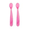 Chicco kašika silikonska roze 6m+ 2