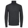 JACK & JONES Pulover JJEEmil temno siva