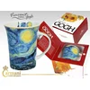Carmani VAN GOGH PORCELANSKA SKODELICA ZA ČAJ, KAVO IN DARILO Z ZVEZDNO NOČJO