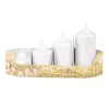 eoshop Adventne sveče GRADED PEGAZ d4,5x5,7,9,11cm 4ks