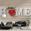 Tapeta z napisom Home - 147x99