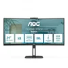 AOC Monitor CU34V5CW/BK 34/VA/zakrivljen/21:9/3440x1440/100Hz/1ms MPRT/HDMI/DP/USB/visina/kamera
