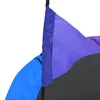 Ljuljačka duginih boja sa zastavicama 100 cm
