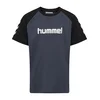Hummel Funkcionalna majica temno modra / črna / off-bela