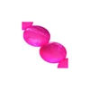 Sedefna perla disk 20 mm roze niska