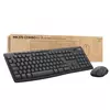 Logitech MK370 Combo for Business tipkovnica Miška vključena Pisarna Brezžični RF + bluetooth AZERTY Francoščina Grafit