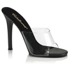 Pleaser Gala-01 Clr-Blk/Blk Matte 38