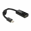 DisplayPort mini - HDMI adapter s ferito 12cm Delock