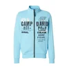 CAMP DAVID Jopa na zadrgo svetlo modra/svetlo siva/črna