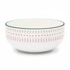 DUKA Porcelanasta skleda LEA 14,5 cm zeleno-roza