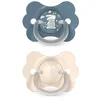 Suavinex Butterfly Wonderland SX Pro Physiological 6-18 m duda Blue+Cream 2 kos