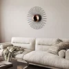 Opviq Zidna lampa Kaya-15235, 60x60x24cm, IP20, Zlatno-crna boje