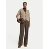 Weekend Max Mara Pletena jopica Filmato 2625346102 Rjava Regular Fit