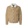 LEVIS  Prehodna jakna Type III Sherpa Trucker Jacket svetlo rjava