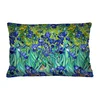 Bertoni Home Unisexs Rectangular Pillow Irises
