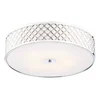Där Lighting CIV5050 - Plafonsko svetlo CIVIC 5xE14/60W/230V prečnik 50 cm hrom