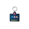 Privezak Pyramid - Pac-Man rubber keychain - ghosts