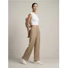 Sinsay - Wide leg pantalone sa modalom - BEŽ
