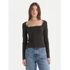 Vero Moda Bluza Kanva 10336088 Črna Regular Fit