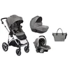 Kikka Boo Kolica Thea 3in1 set sa auto sedištem i tvrdom korpom Light Grey