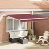 Tenda na automatsko uvlačenje s LED bordo 300x250 cm