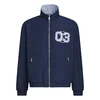 ADIDAS ORIGINALS Prehodna jakna Firebird svetlo modra/temno modra/bela