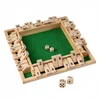 Northix Družabna igra Shut the Box 30 cm borov les 2 do 4