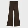 Cropp - Flare pantalone - braon