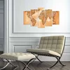Wallity Set Slika 5MAPMDF-10, 5 Delova
