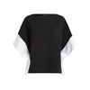Karl Lagerfeld Bluza črna/bela