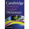 Cambridge Business English Dictionary
