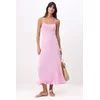 Trendyol Milla Ženska haljina Twoss26El00010, Roze
