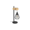 Eglo 780173 - Stona lampa TABODI 1xE27/40W/230V braon/crna
