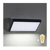 Brilagi-LED prigušiva spoljašnja zidna svetiljka TRIANGLE 1xE27/6W/230V 2700-6500K IP65 crna