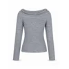 Vero Moda Ženska majica Esther, Siva