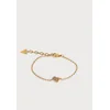 GUESS Zapestnica GOLDEN LOVE zlata