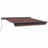 Tenda na ručno uvlačenje smeđa 300 x 250 cm
