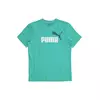 PUMA Essentials Colour No.1 Logo Tee Youth, Age, Vibrant Green, 11-12Y
