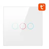 Avatto Stikalo na dotik WiFi Avatto TS02-EU-W3 Triple TUYA (belo)