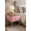 Hanah Home noćni ormarić Lina, roze