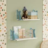 HANAH HOME Zidna polica Tiger Cat 2 Blue