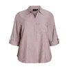 Zizzi Bluza VLina rjava